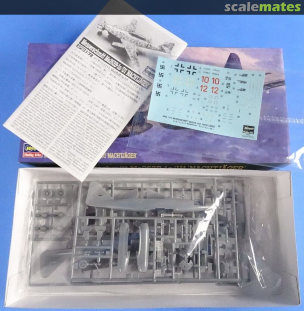 Contents Messerschmitt Me 262B-1a/U1 'Nachtjäger' 51350 Hasegawa Contents Messerschmitt Me 262B-1a/U1 'Nachtjäger' 51350 Hasegawa