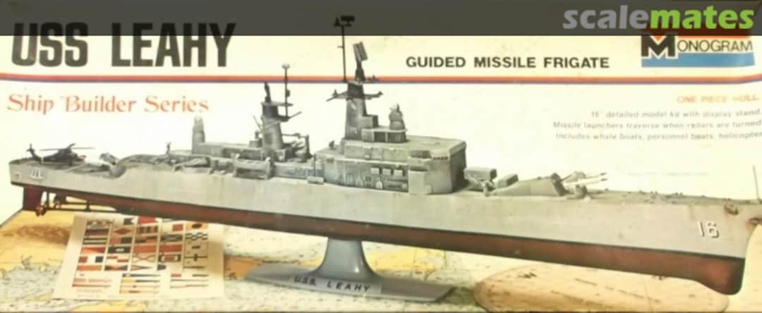 Boxart USS Leahy 8296 Monogram Boxart USS Leahy 8296 Monogram