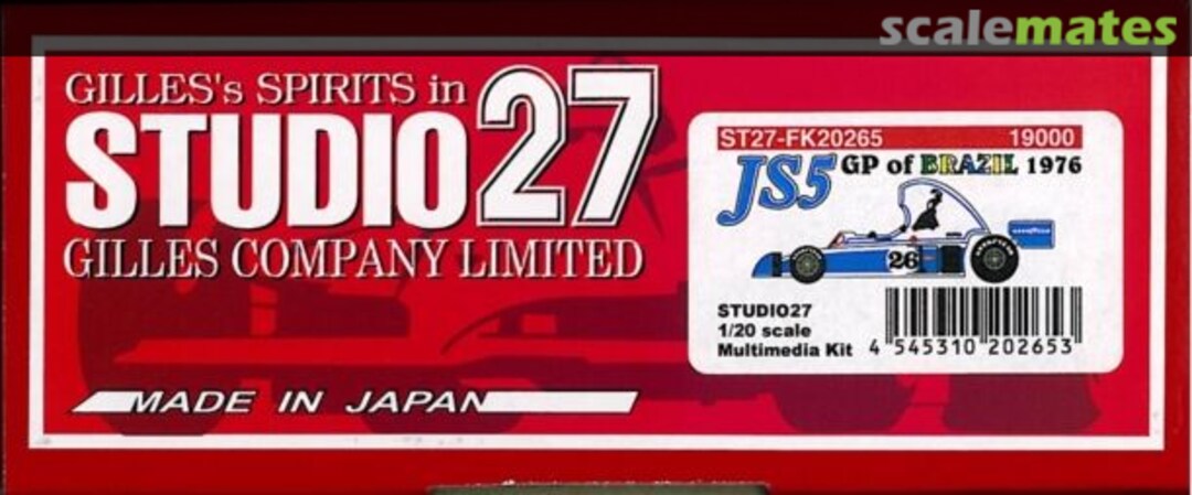 Boxart Ligier JS5 ST27-FK20265 Studio27
