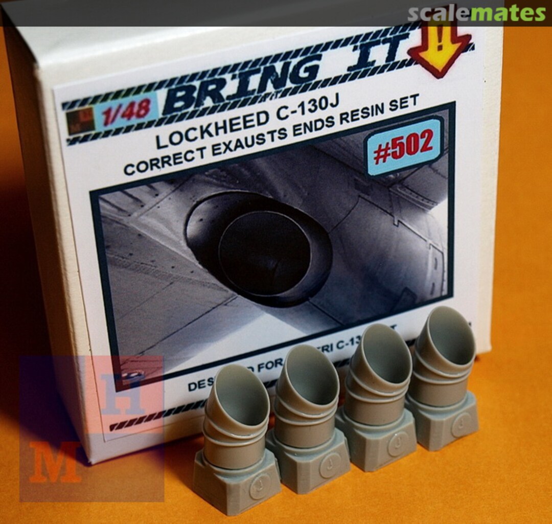Boxart Lockheed C-130J correct exaust ends #502 MLH/Bring It! Boxart Lockheed C-130J correct exaust ends #502 MLH/Bring It!