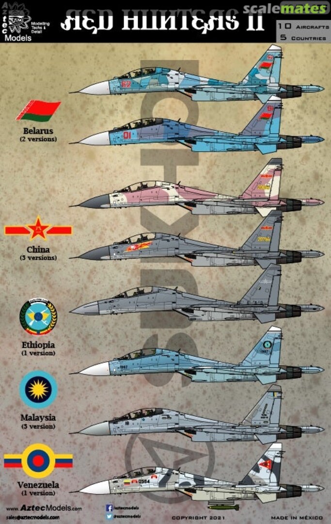 Boxart Red Hunters II 48-075 Aztec Models Boxart Red Hunters II 48-075 Aztec Models