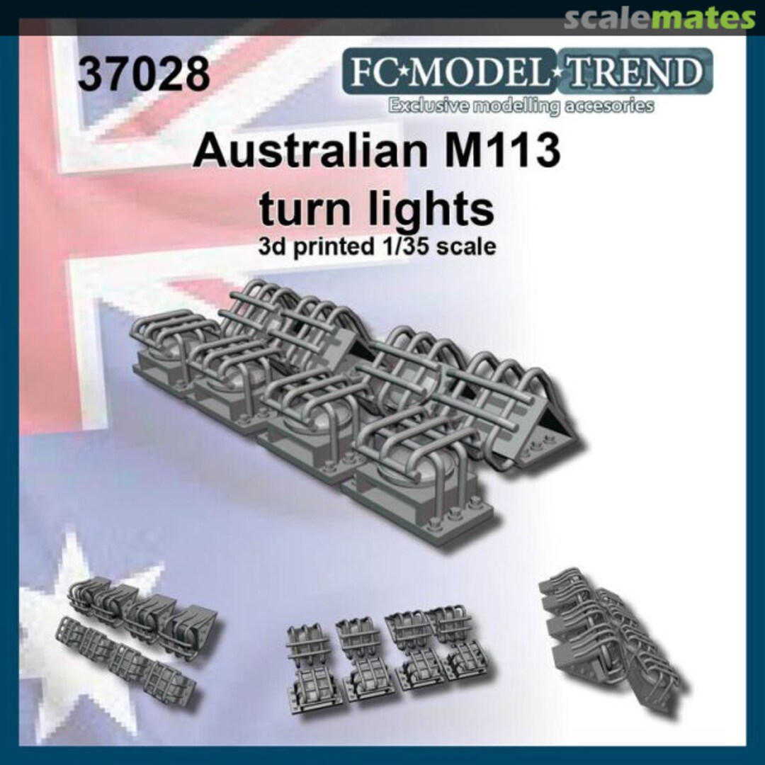 Boxart Australian M113 turn lights 37028 FC Model Trend Boxart Australian M113 turn lights 37028 FC Model Trend