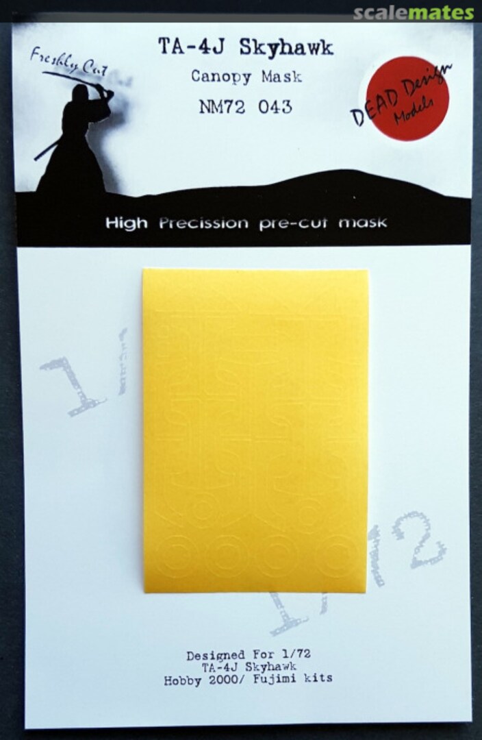 Boxart TA-4J Skyhawk - Canopy Mask NM72043 DEAD Design Models Boxart TA-4J Skyhawk - Canopy Mask NM72043 DEAD Design Models