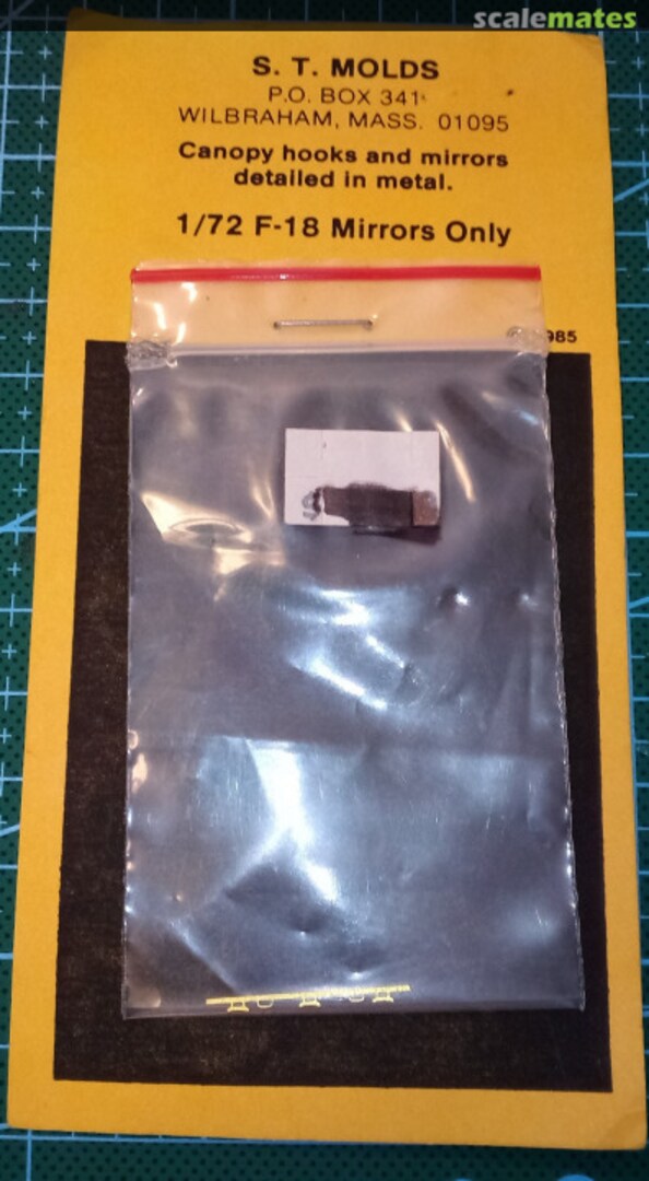 Boxart F-18 Mirrors Only S. T. Molds Boxart F-18 Mirrors Only S. T. Molds