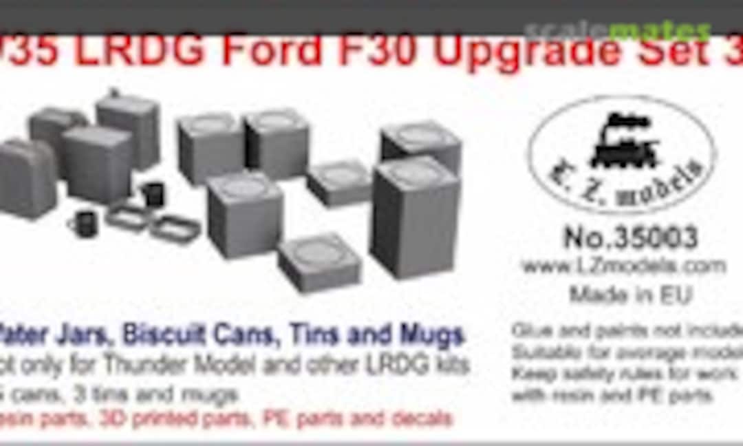 1:35 LRDG Ford F30 Upgrade set 3 (L.Z. Models 35003) 35003