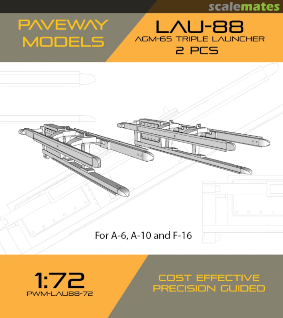 Boxart LAU-88 PWM-LAU88-72 Paveway Models Boxart LAU-88 PWM-LAU88-72 Paveway Models