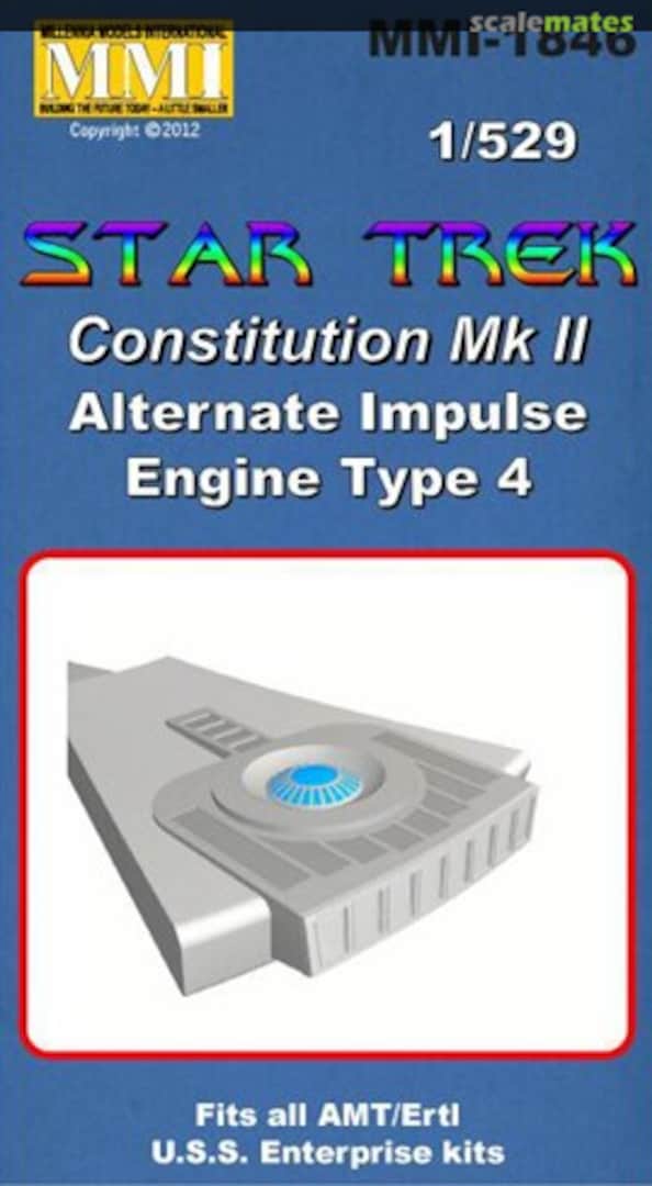 Boxart Alternative Impulse Engine Type 4 MMI-1846 Millennia Models International Boxart Alternative Impulse Engine Type 4 MMI-1846 Millennia Models International