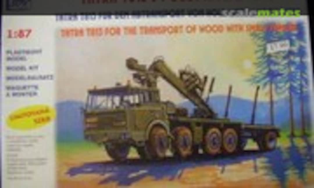 Tatra T813 S Wood Transporter &amp; small trailer (SDV Model 297)