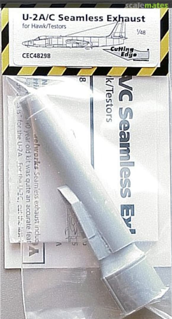 Boxart U-2A/C Exhaust & Rear Wheel Well CEC48298 Cutting Edge Modelworks Boxart U-2A/C Exhaust & Rear Wheel Well CEC48298 Cutting Edge Modelworks
