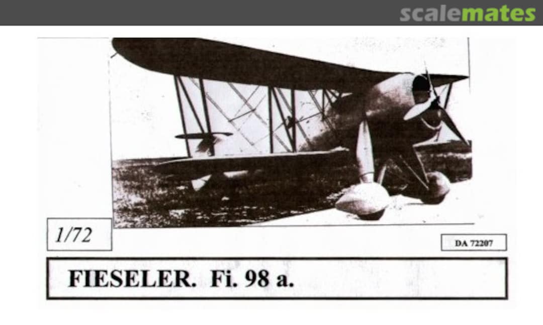 Boxart Fieseler Fi 98a DA 72207 Dujin Boxart Fieseler Fi 98a DA 72207 Dujin