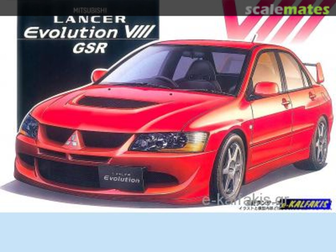Boxart Mitsubishi LANCER-Evolution VIII GSR 03548 Fujimi Boxart Mitsubishi LANCER-Evolution VIII GSR 03548 Fujimi