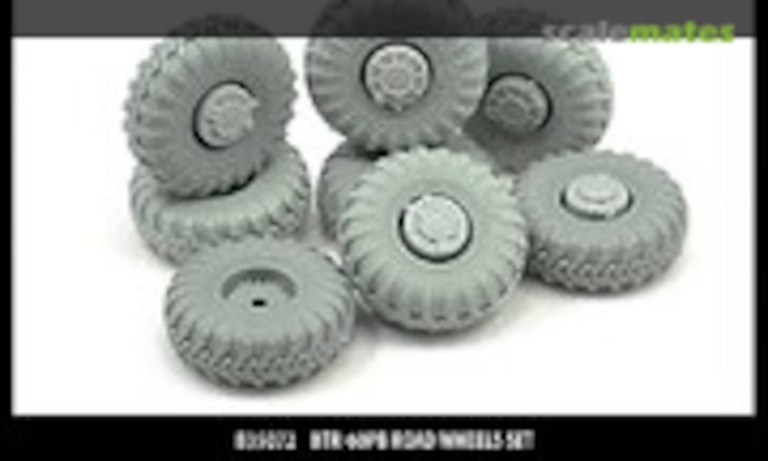 1:35 BTR-60PB Road Wheels Set 8pcs (Miniarm B35072) B35072