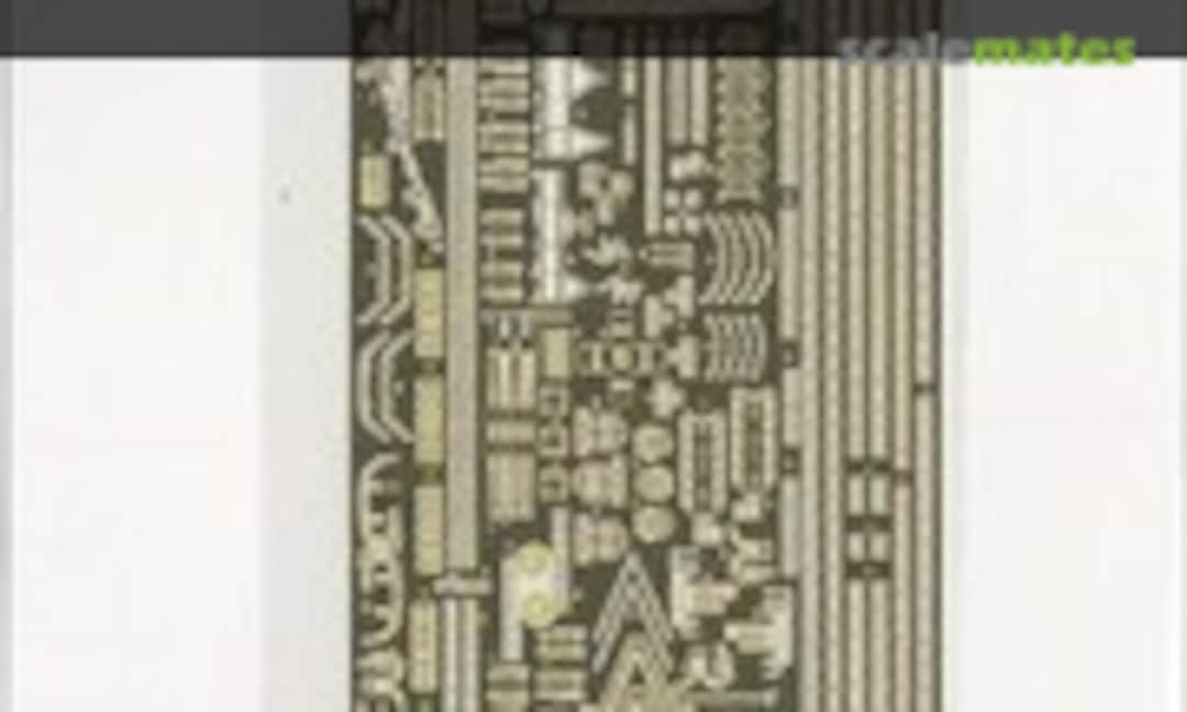 1:700 IJN Mutsu Photo-Etched Detailing Parts (Fujimi 11264)
