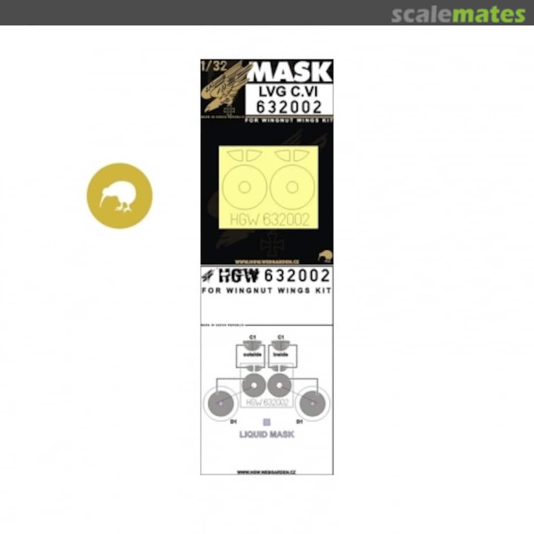 Boxart LVG C.VI - Masks Set 632002 HGW Models Boxart LVG C.VI - Masks Set 632002 HGW Models