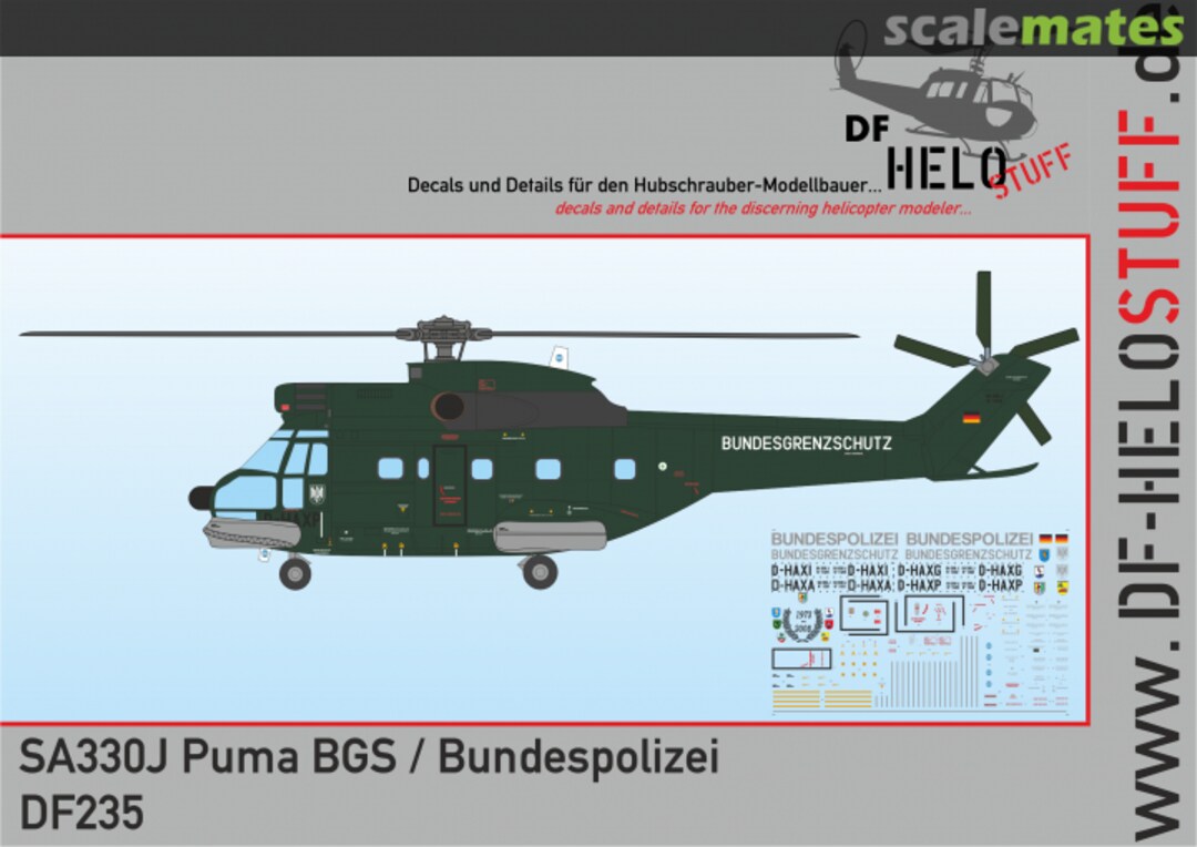 Boxart SA330J Bundesgrenzschutz / Bundespolizei DF23572 DF HeloStuff Boxart SA330J Bundesgrenzschutz / Bundespolizei DF23572 DF HeloStuff