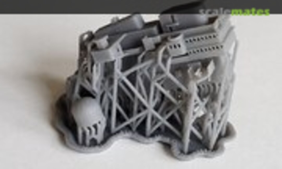 1:720 USS Independence CVA-62 Island, 1965-1971 (Model Monkey MM720-CV62.1965)