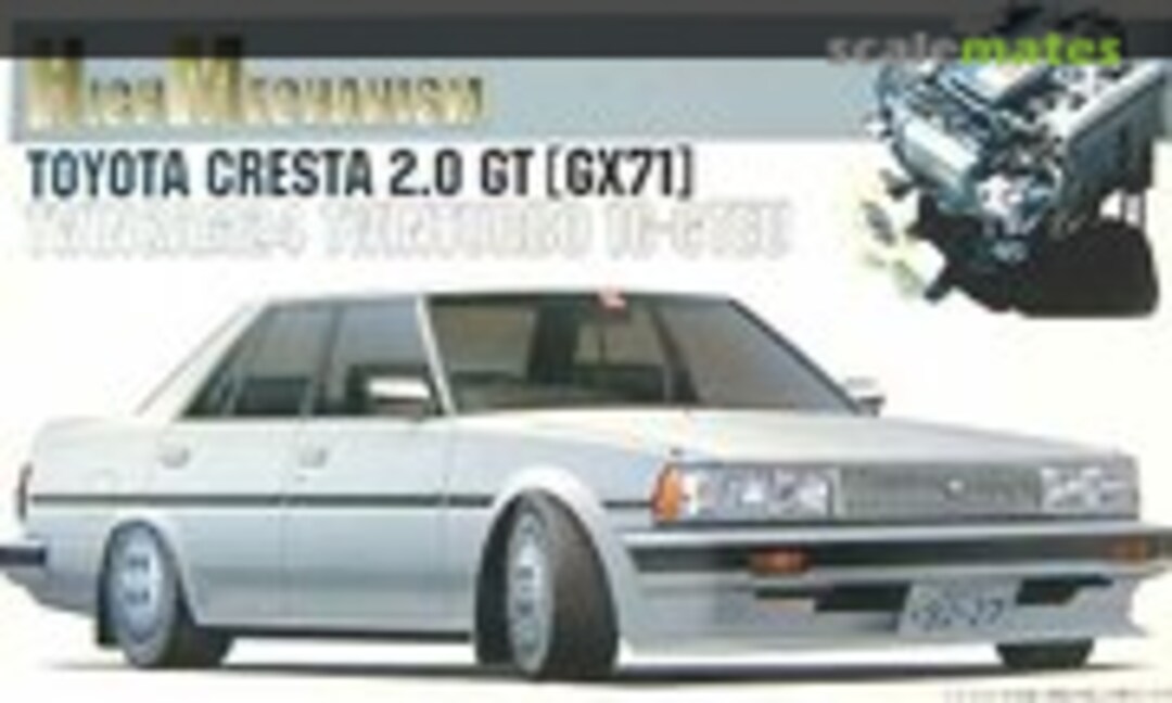 1:24 Toyota Cresta 2.0 GT (GX71) (Fujimi 70261)