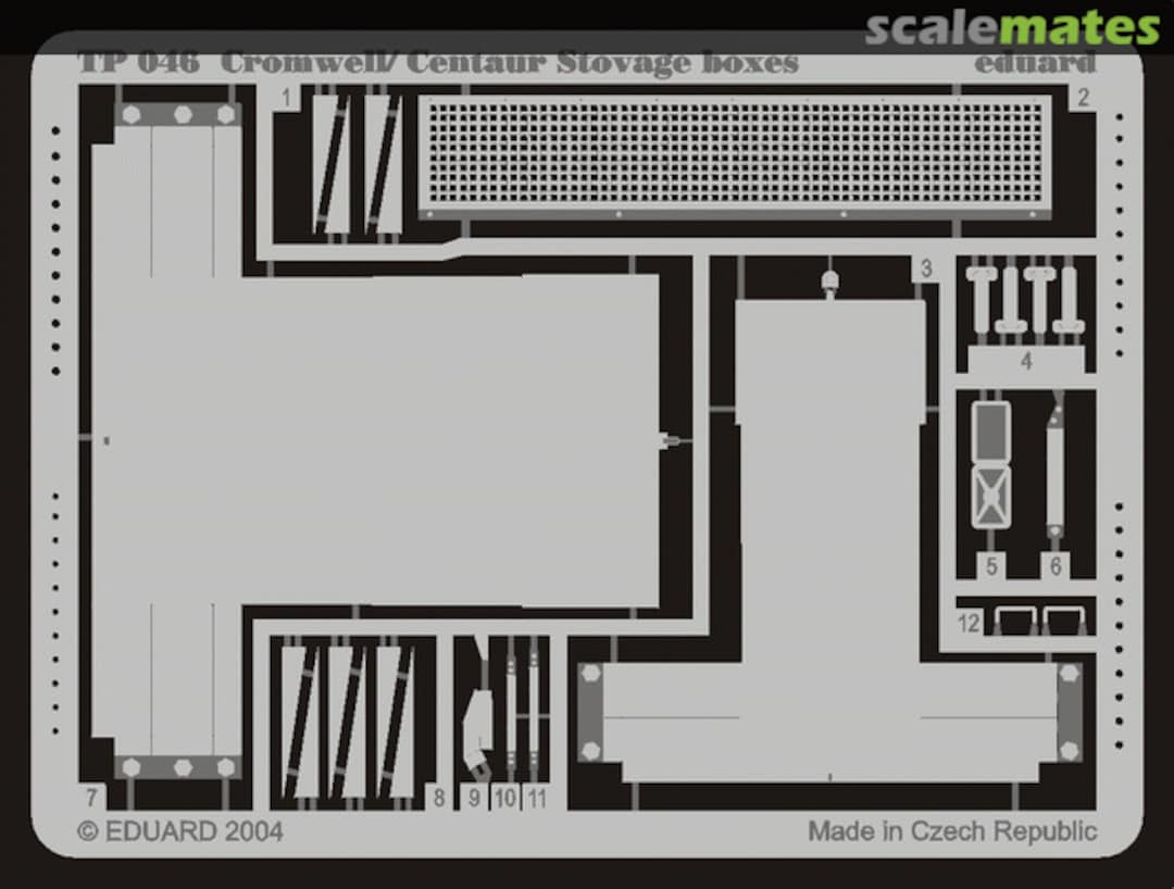 Boxart Cromwell/Centaur stovage boxes TP046 Eduard Boxart Cromwell/Centaur stovage boxes TP046 Eduard