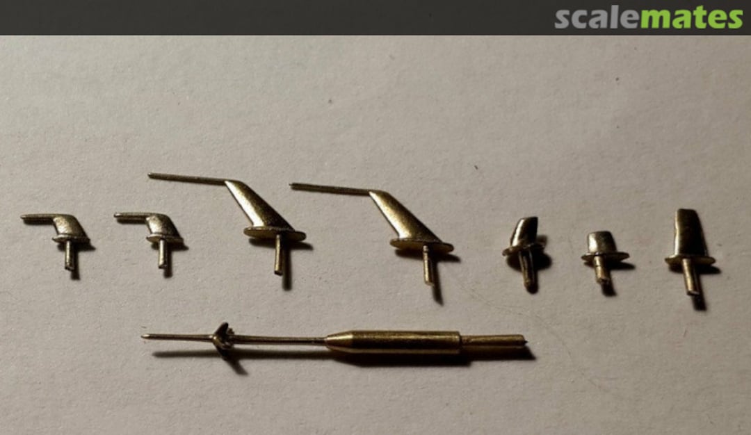 Boxart Antenas and Pitot Tube Piper PA-47 PiperJet A7263A Mini World Boxart Antenas and Pitot Tube Piper PA-47 PiperJet A7263A Mini World