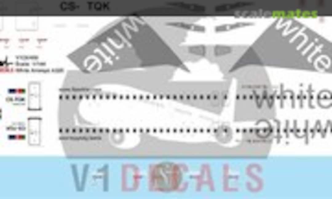 1:144 White Airways Airbus A320 (V1 Decals V1D0400-144) V1D0400-144
