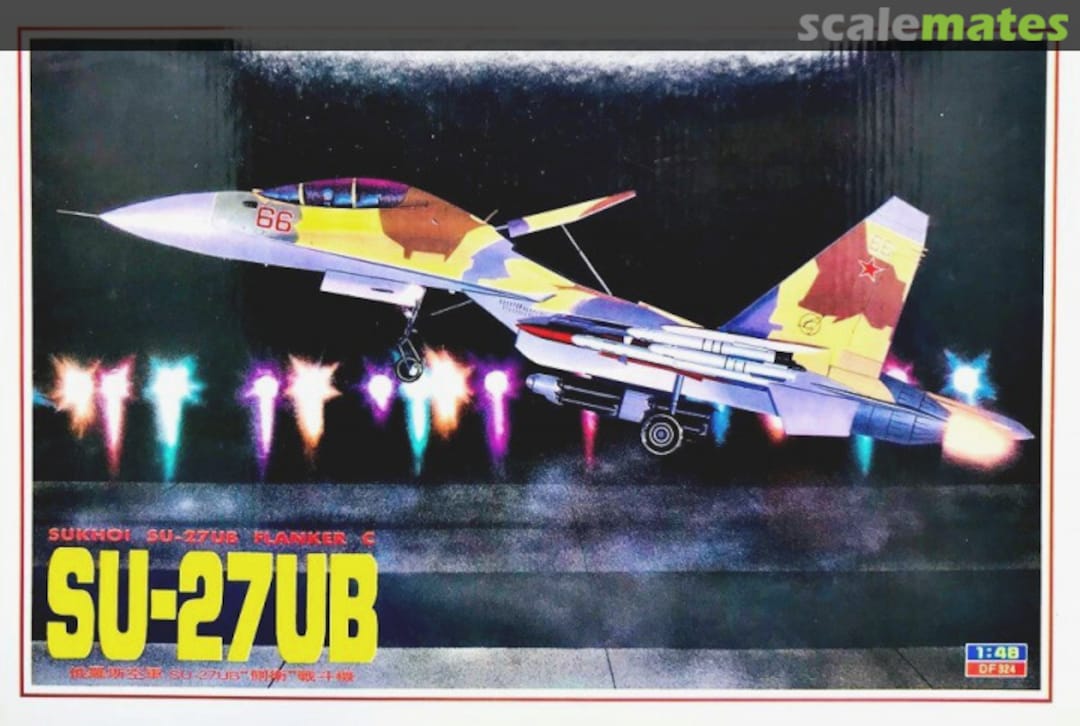 Boxart Sukhoi Su-27UB Flanker C DF324 Zhengdefu Boxart Sukhoi Su-27UB Flanker C DF324 Zhengdefu