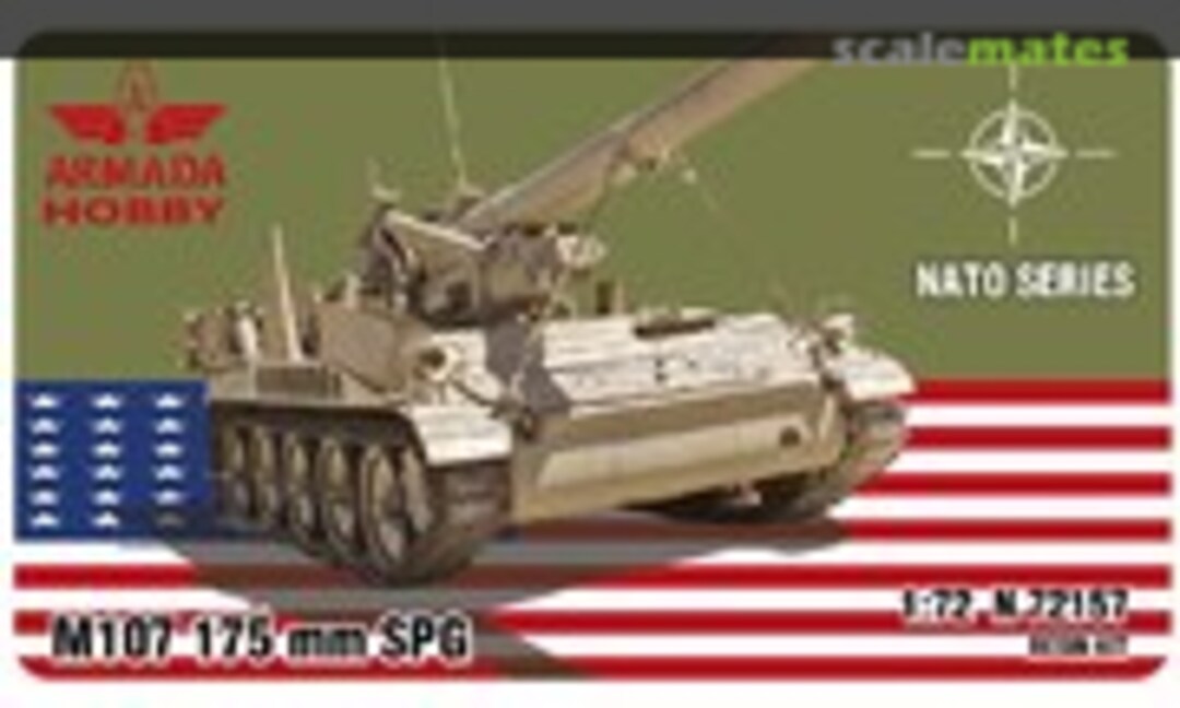 1:72 M107 175mm SPG (Armada Hobby N72157) N72157