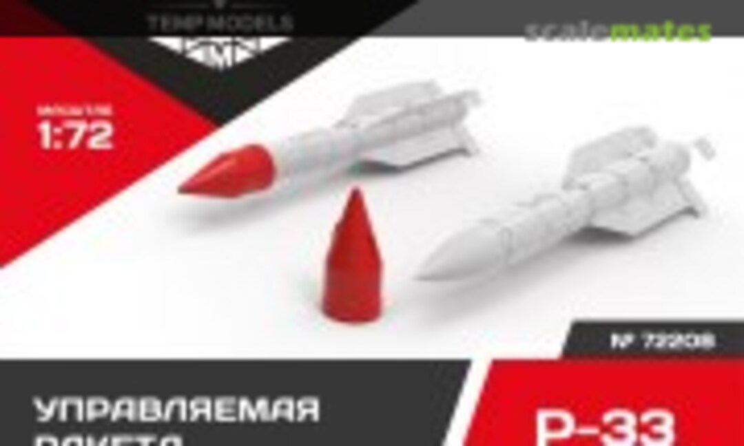 1:72 Guided Missile R-33 (Tempmodels 72208) 72208