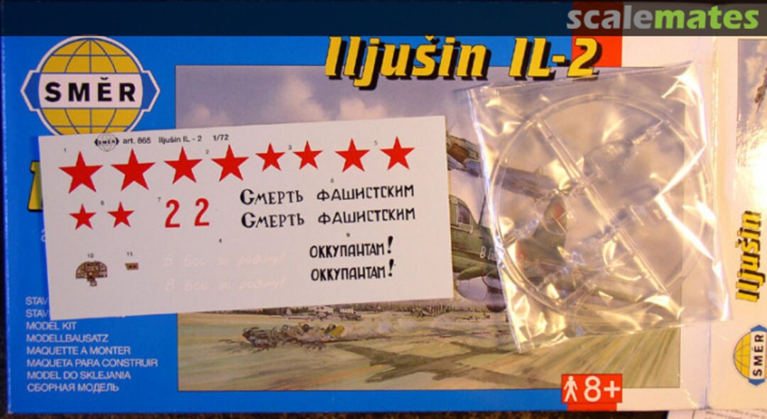 Contents Iljušin IL-2 0865 Směr Contents Iljušin IL-2 0865 Směr