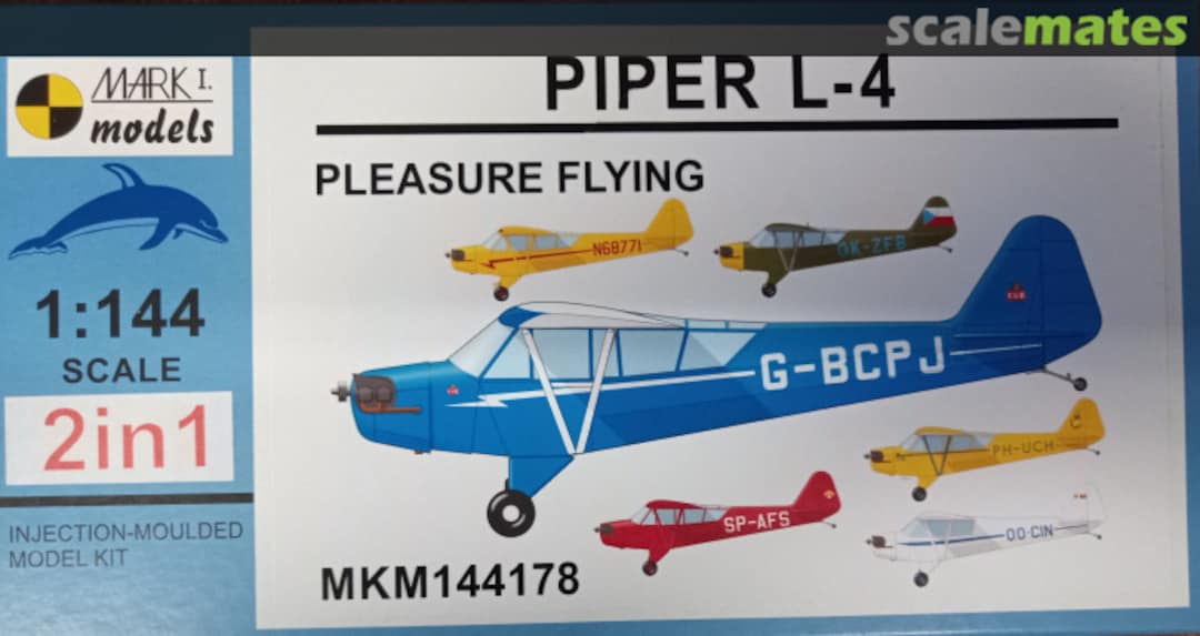 Boxart Piper L-4 MKM144178 Mark I Models Boxart Piper L-4 MKM144178 Mark I Models