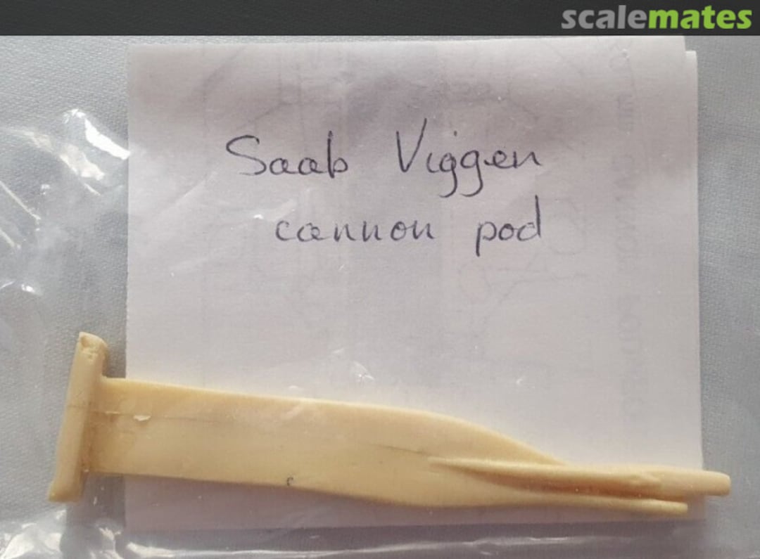 Boxart Saab Viggen cannon pod FTA048 The Final Touch Boxart Saab Viggen cannon pod FTA048 The Final Touch