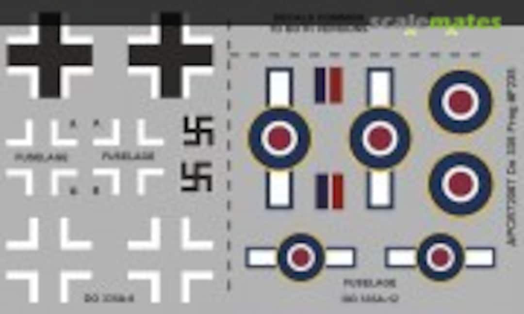 1:72 Do 335 FROG #F235 (APC Decals APCR72067) APCR72067