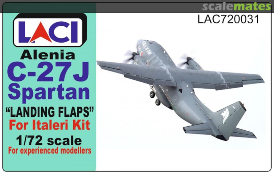 Boxart Alenia C-27J Spartan 'Landing Flaps' (For Italeri Kit) LAC720031 LACI Boxart Alenia C-27J Spartan 'Landing Flaps' (For Italeri Kit) LAC720031 LACI