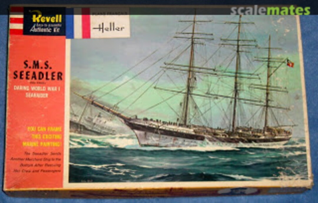Boxart SMS Seeadler H-382 Heller/Revell Boxart SMS Seeadler H-382 Heller/Revell
