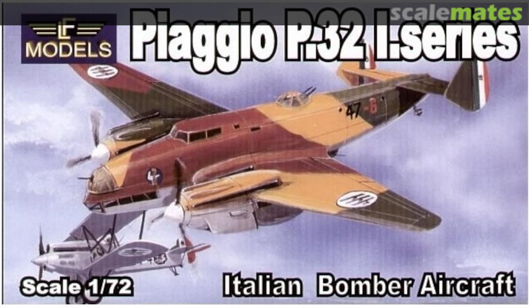 Boxart Piaggio P.32 I.series 7284 LF Models Boxart Piaggio P.32 I.series 7284 LF Models