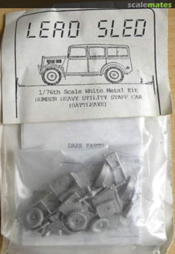 Boxart Humber Heavy Utility Staff Car (Battleaxe) Lead Sled Models Boxart Humber Heavy Utility Staff Car (Battleaxe) Lead Sled Models
