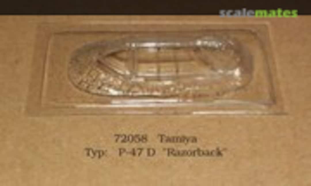 1:72 P-47D Thunderbolt "Razorback" Canopy (Rob-Taurus 72058)