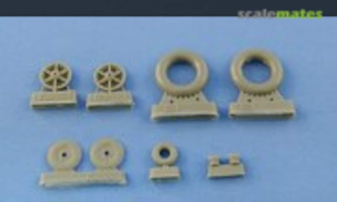 1:32 Bf 109F-2,G-2 Wheels Set (Continental Tires) (North Star NS32010)