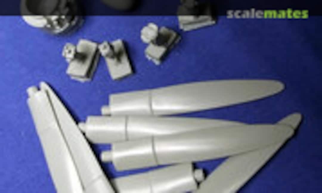 1:32 P-61 Black Widow - Corrected Props and Spinners (AMS Resin 32086)