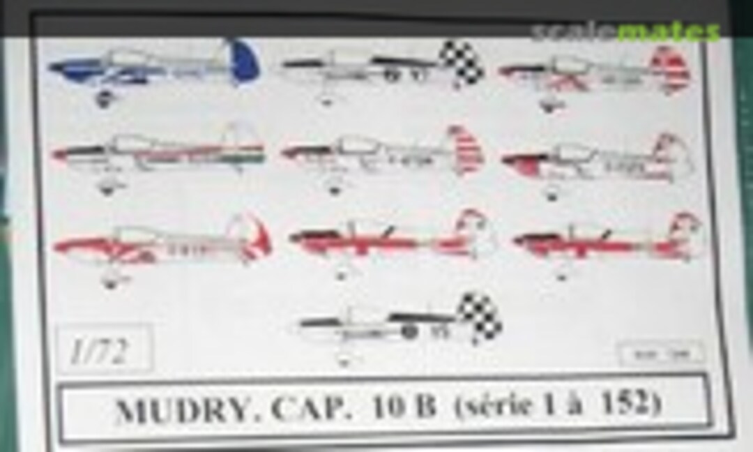 1:72 Mudry CAP 10B (Dujin DAC 7208) DAC 7208