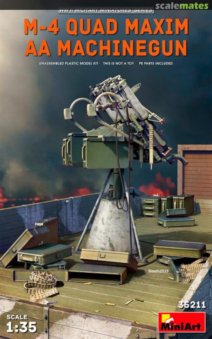 Boxart M-4 Quad Maxim 35211 MiniArt Boxart M-4 Quad Maxim 35211 MiniArt