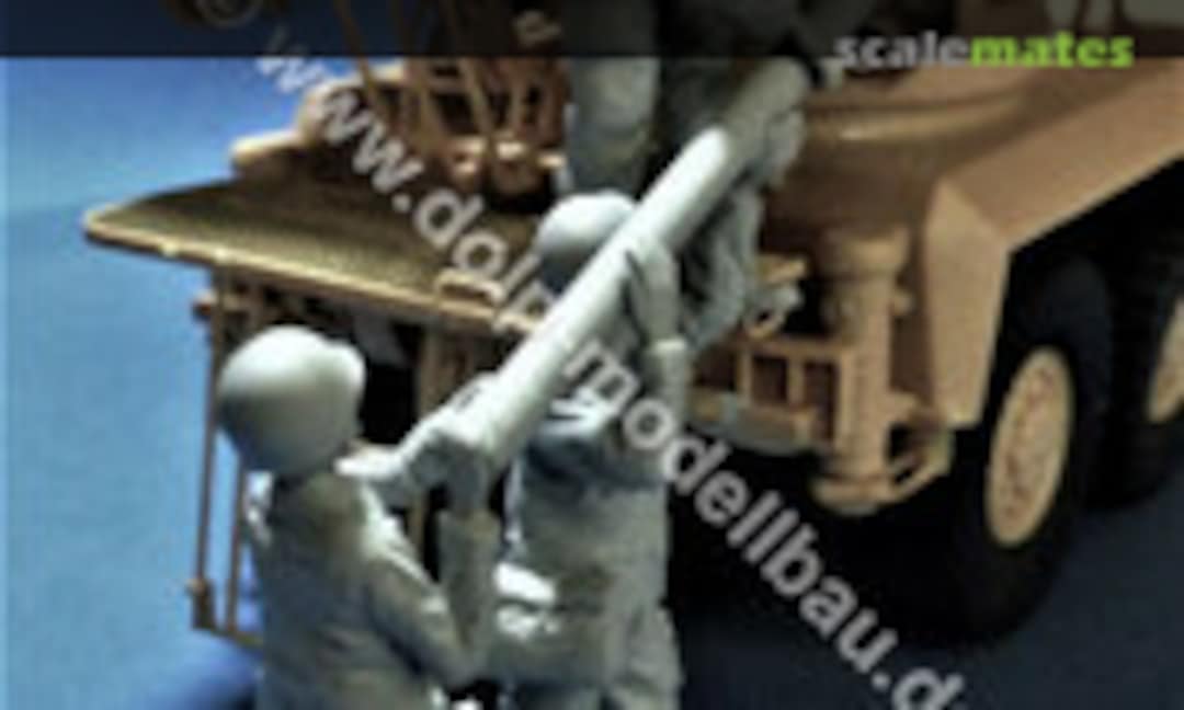 1:35 LARS 2 Besatzung, Rakete vom Boden nachladend (DOLP-Modellbau BW209) BW209