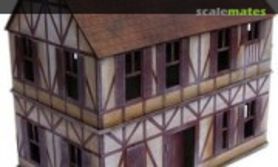 28mm European Timber Frame Farmhouse (Sarissa Precision Ltd N133) N133