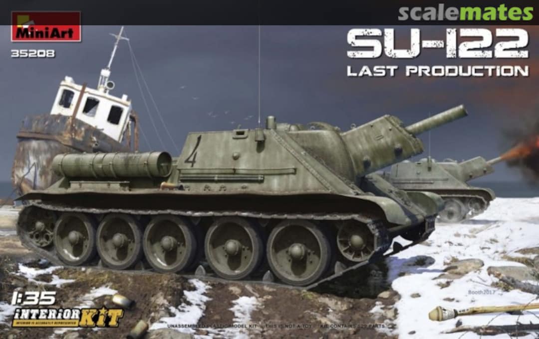 Boxart SU-122 (Last Production) 35208 MiniArt Boxart SU-122 (Last Production) 35208 MiniArt