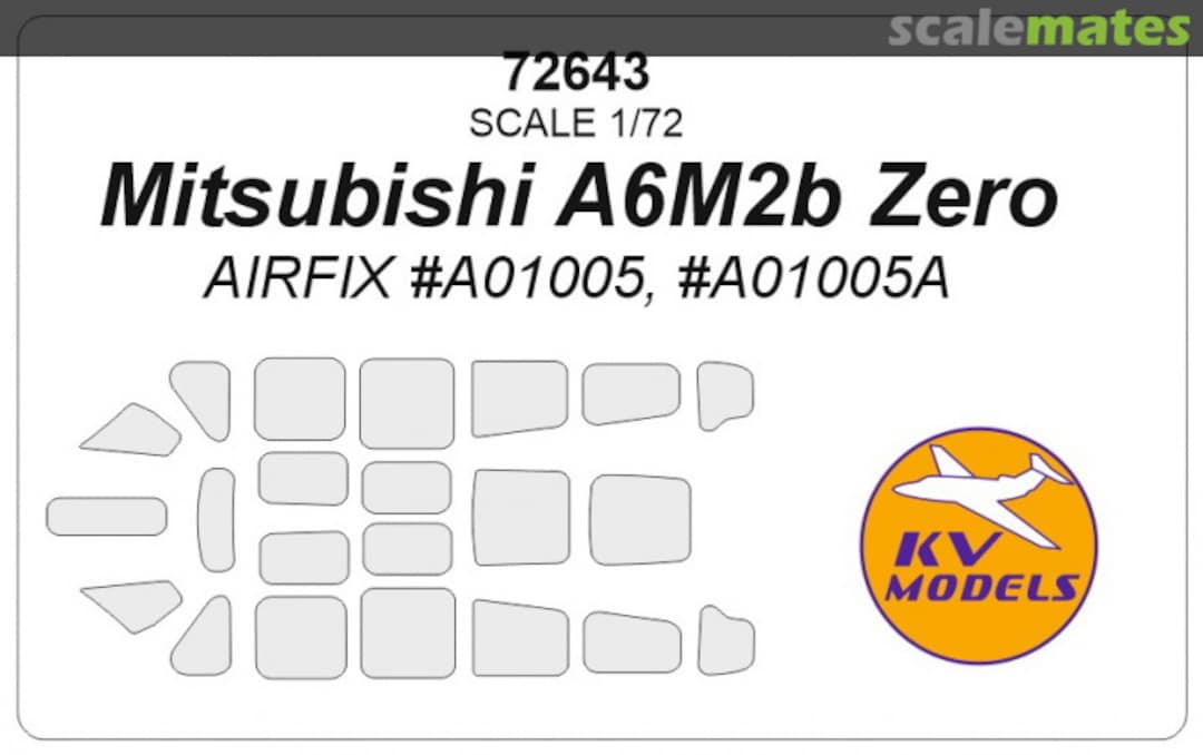 Boxart A6M2b ZERO 72643 KV Models Boxart A6M2b ZERO 72643 KV Models