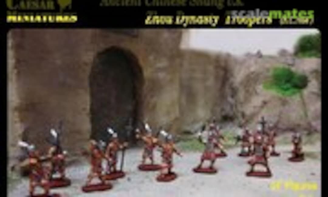 1:72 Ancient Chinese Shang vs Zhou Dynasty Troopers (Caesar Miniatures H029) H029
