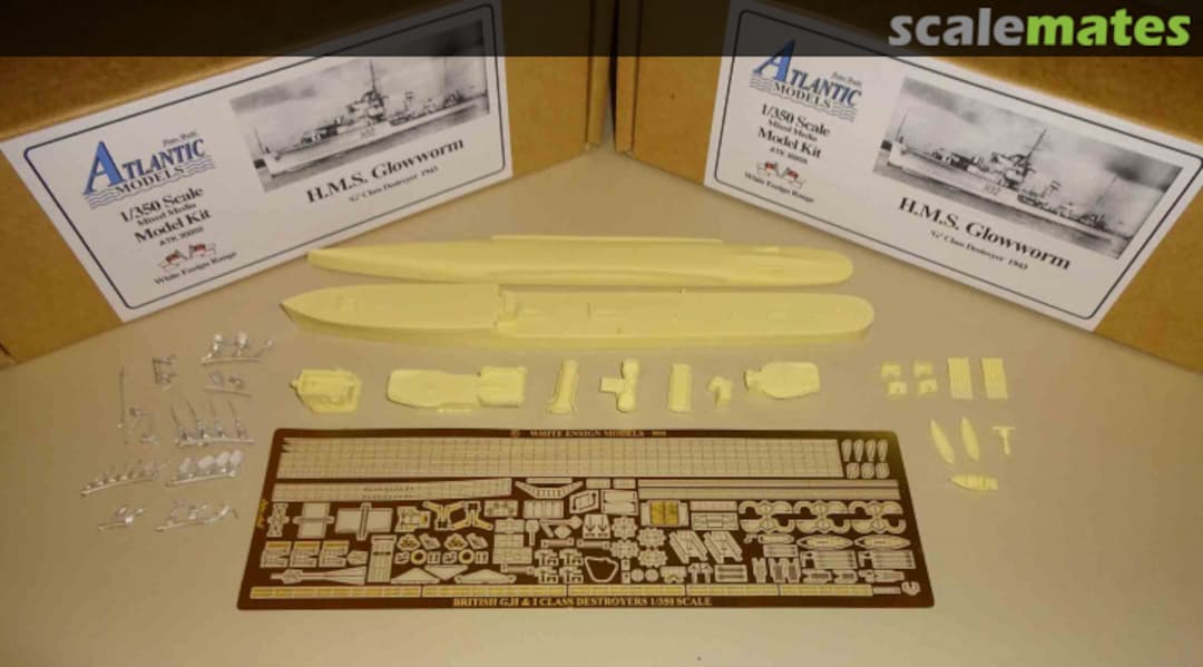Boxart HMS Glowworm ATK 35059 Atlantic Models Boxart HMS Glowworm ATK 35059 Atlantic Models