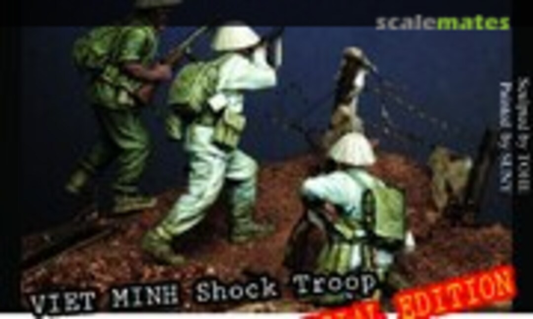 1:35 Viet Minh Shock Troop at Dien Bien Phu 1954 (Paracel Miniatures BVM3501) BVM3501