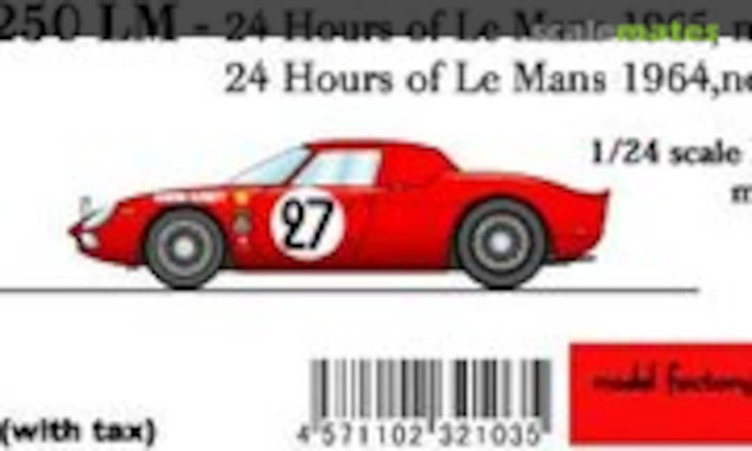 1:24 Ferrari 250 LM (Model Factory Hiro K-103) K-103