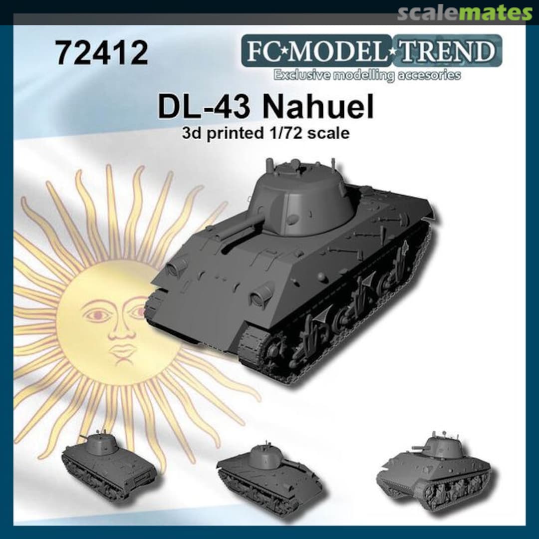 Boxart DL-43 Nahuel 72412 FC Model Trend Boxart DL-43 Nahuel 72412 FC Model Trend