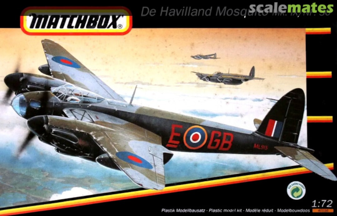 Boxart De Havilland Mosquito Mk. IX/NF. 30 40116 Matchbox Boxart De Havilland Mosquito Mk. IX/NF. 30 40116 Matchbox